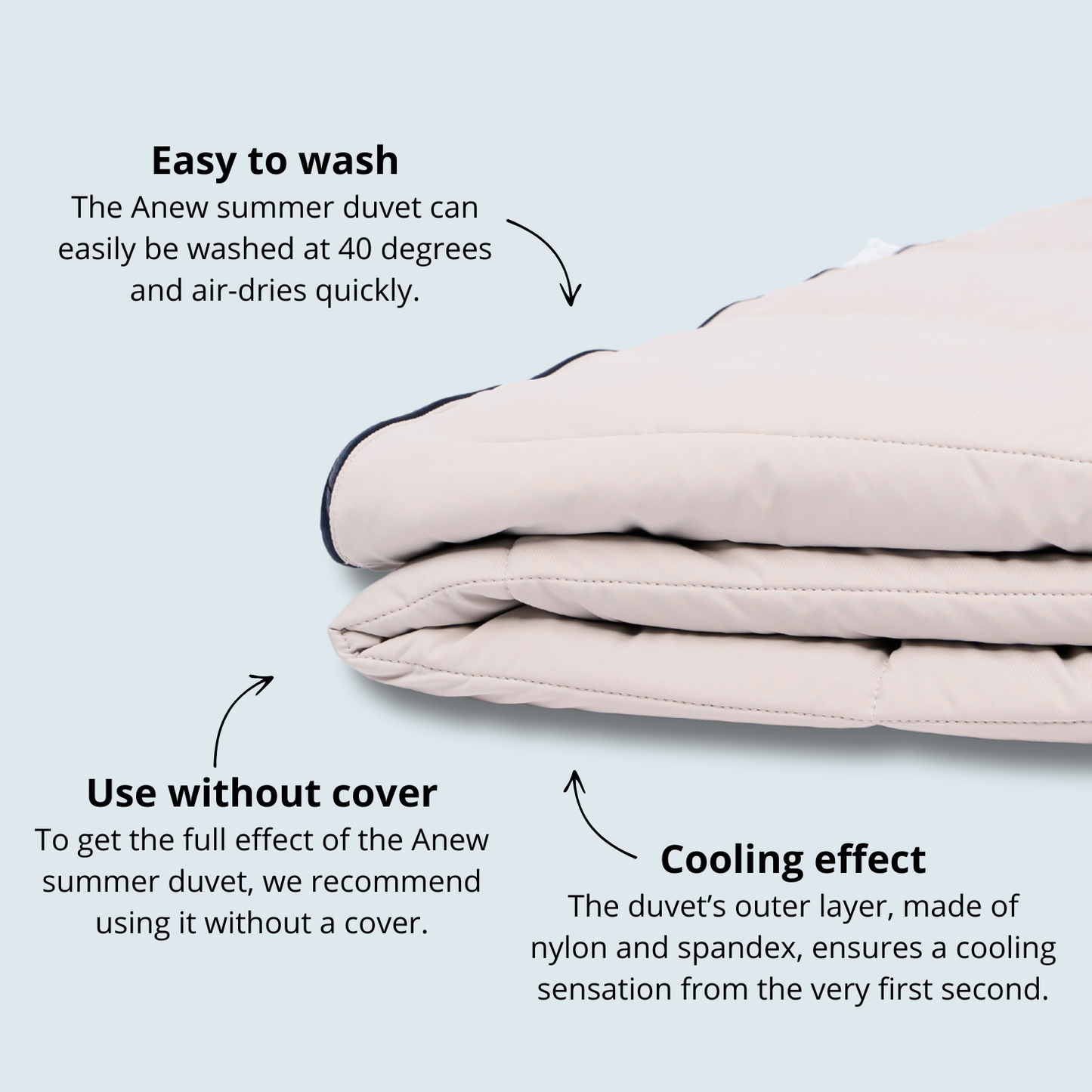 Anew summer duvet